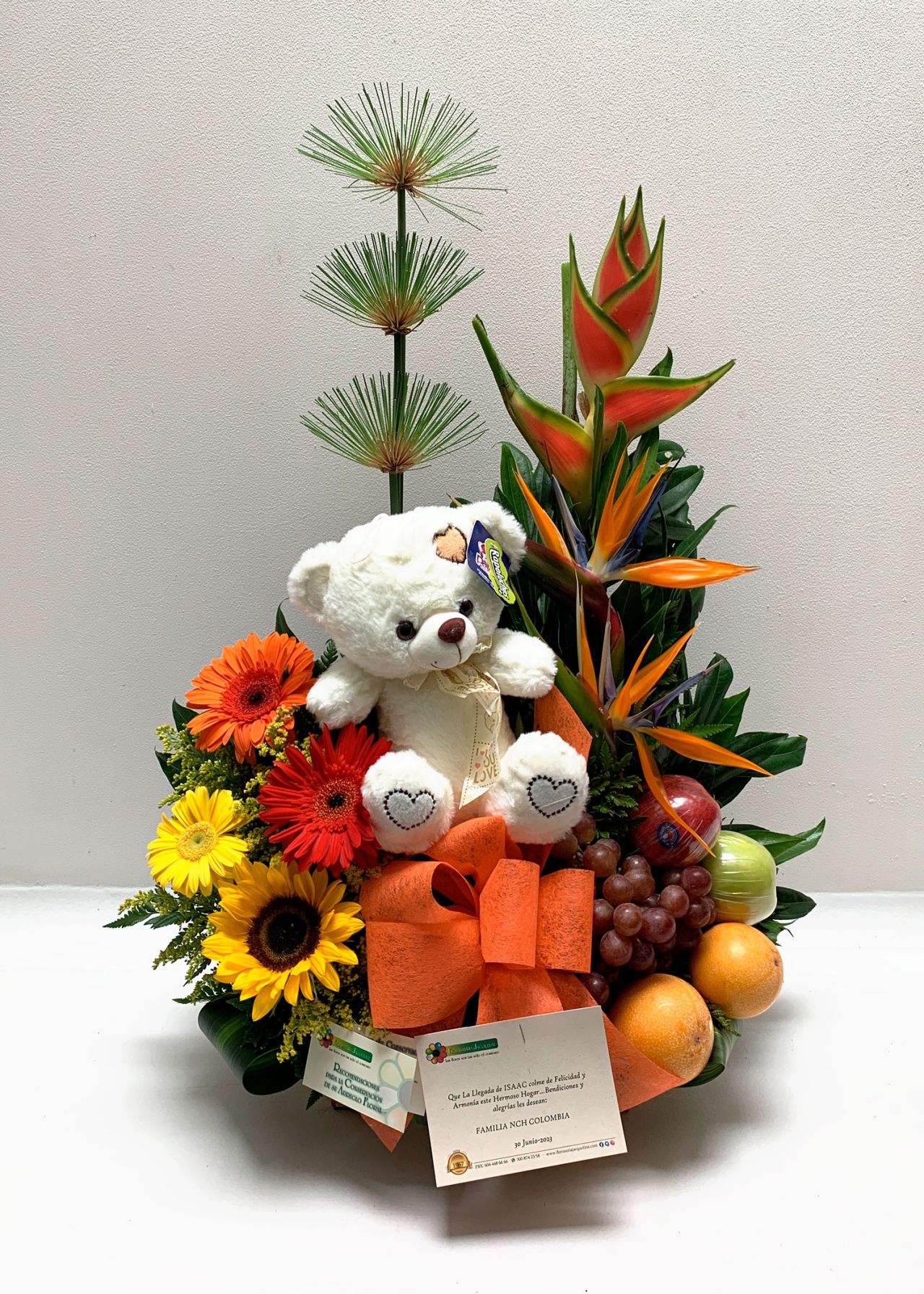 Fc09 Arreglo Floral De Cumpleaños Floristería Jacqueline