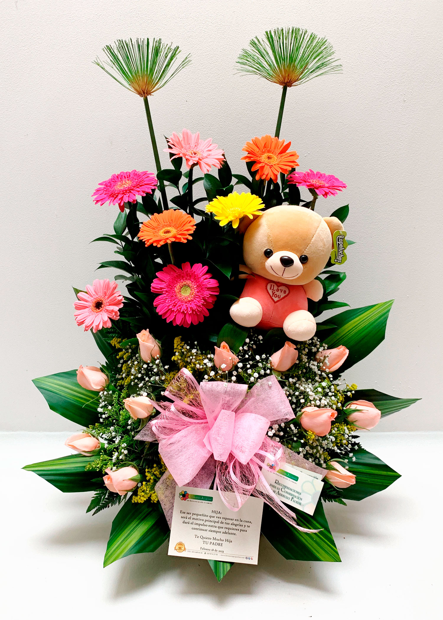 FC19 Arreglo Floral de Cumpleaños