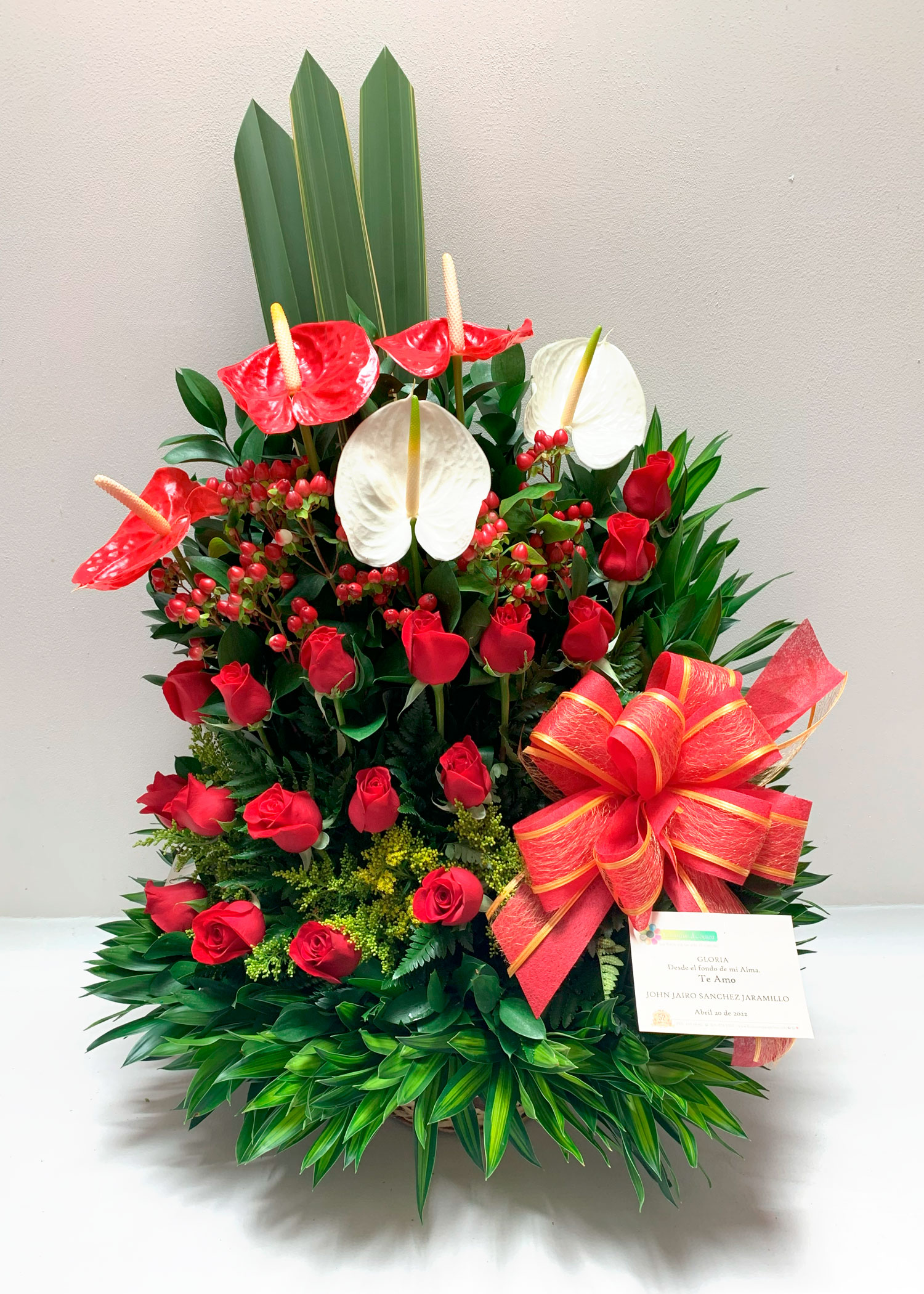 FC23 Arreglo Floral de Cumpleaños Floristería Jacqueline