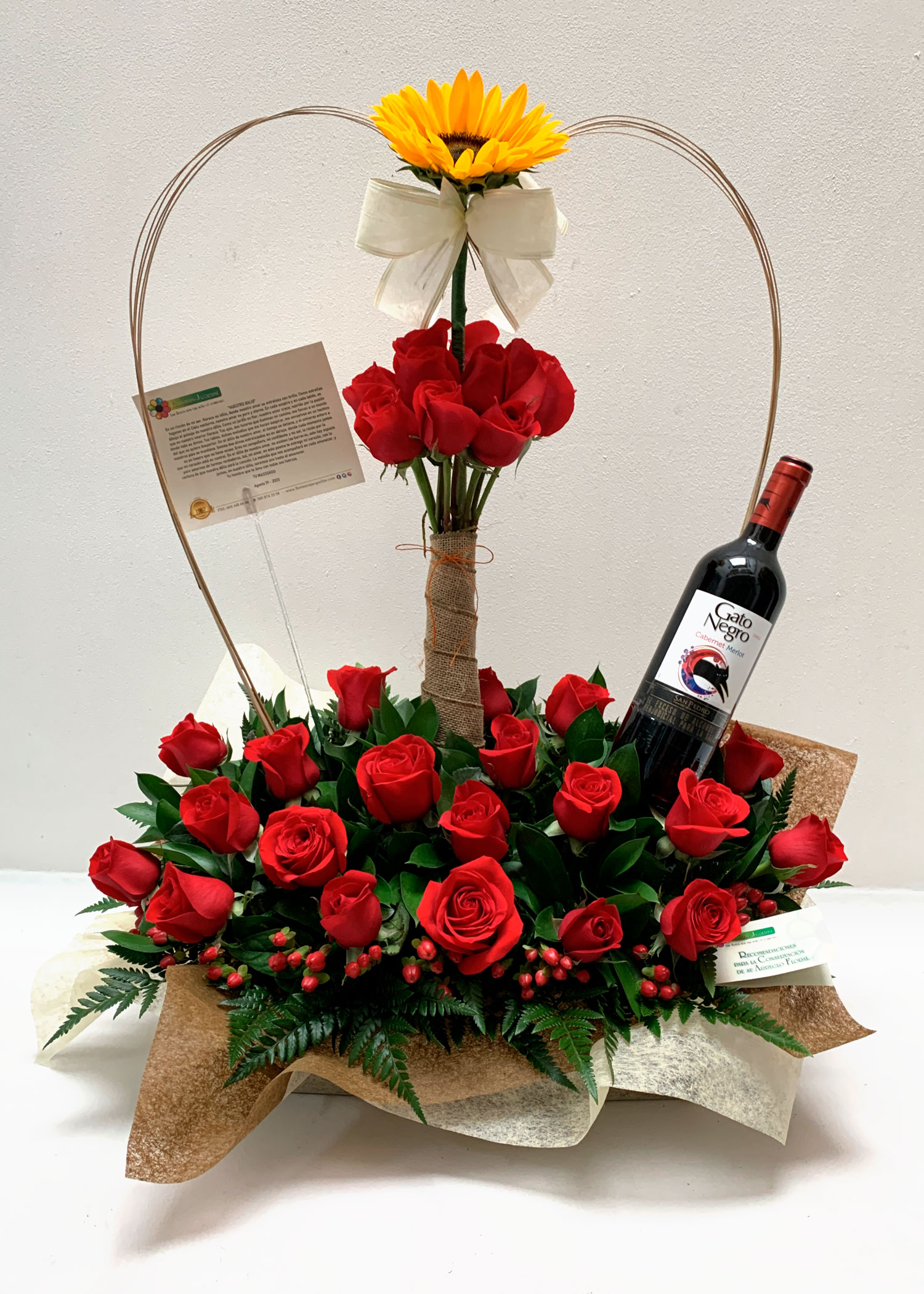 Fc32 Arreglo Floral De Cumpleaños Floristería Jacqueline