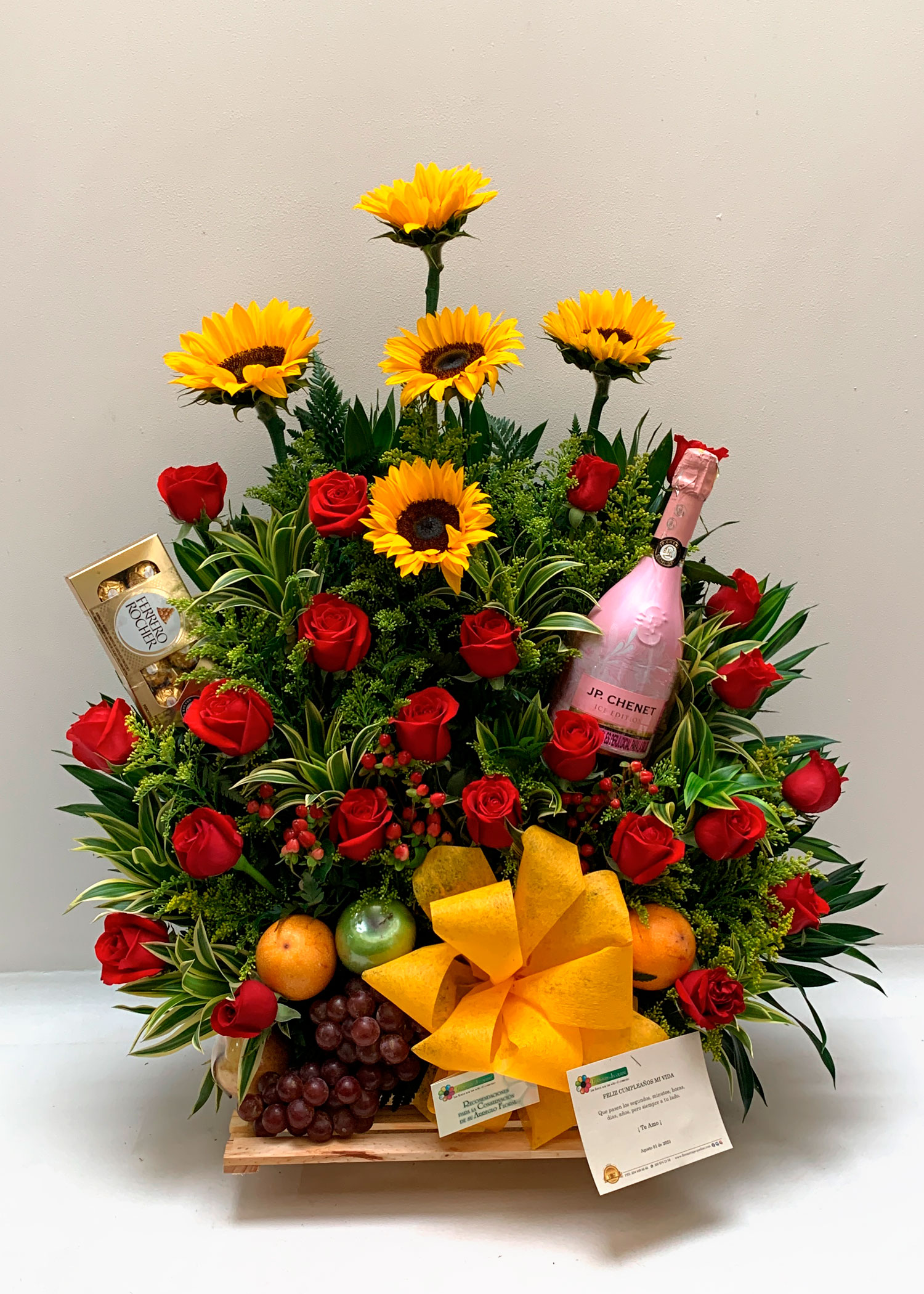 FC38 Arreglo Floral de Cumpleaños Floristería Jacqueline