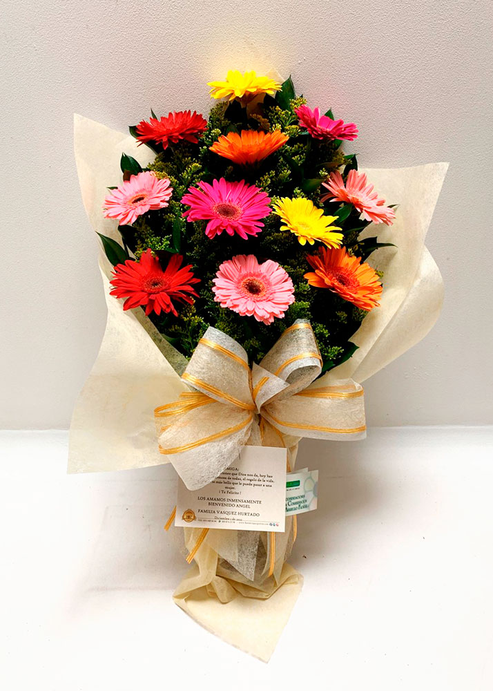 FC02 Arreglo Floral de Cumpleaños Floristería Jacqueline