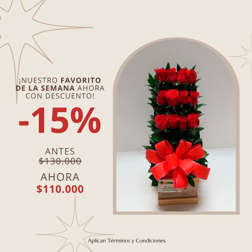 oferta de la semana floristeria jacqueline medellin julio primera semana