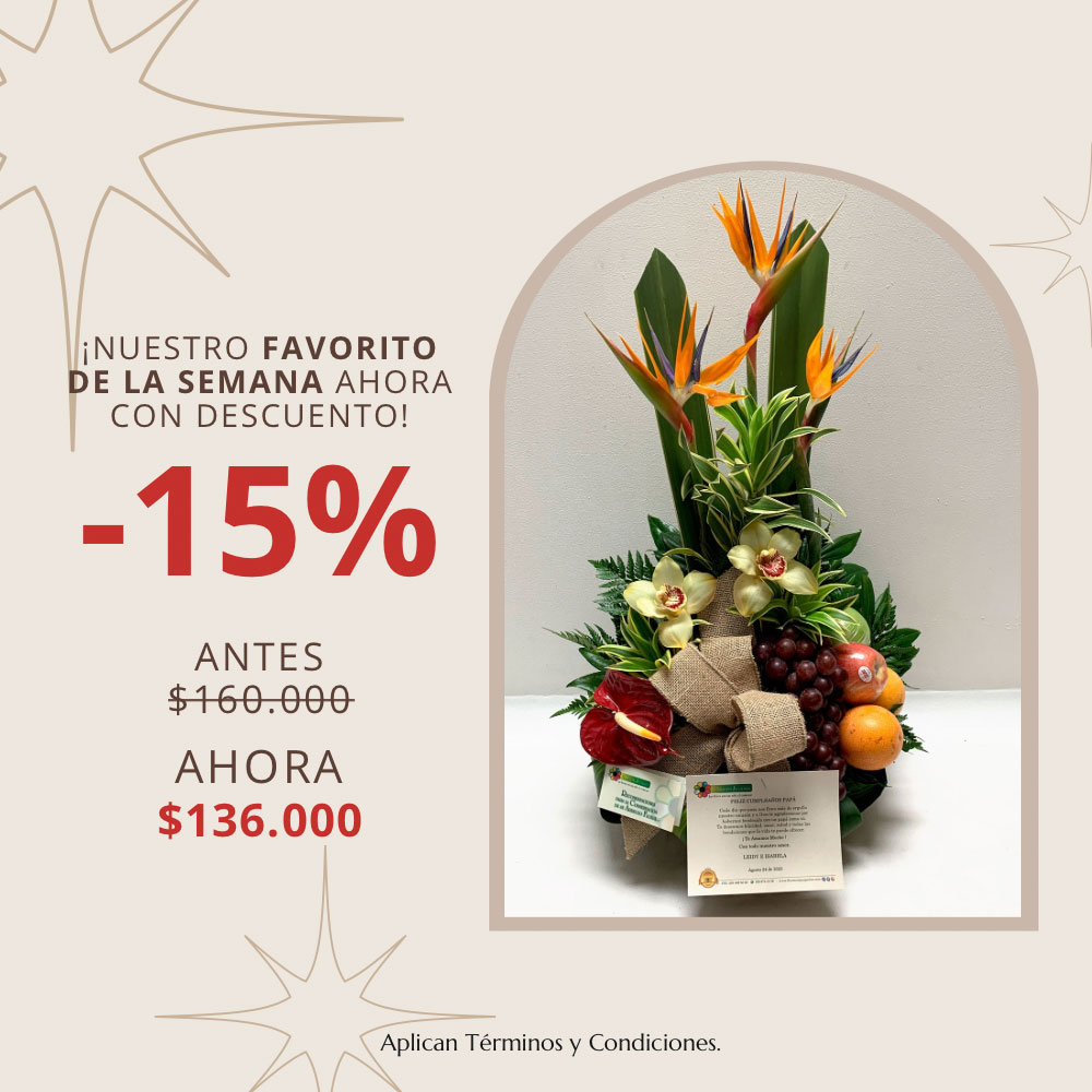 Oferta Floristeria Jacqueline