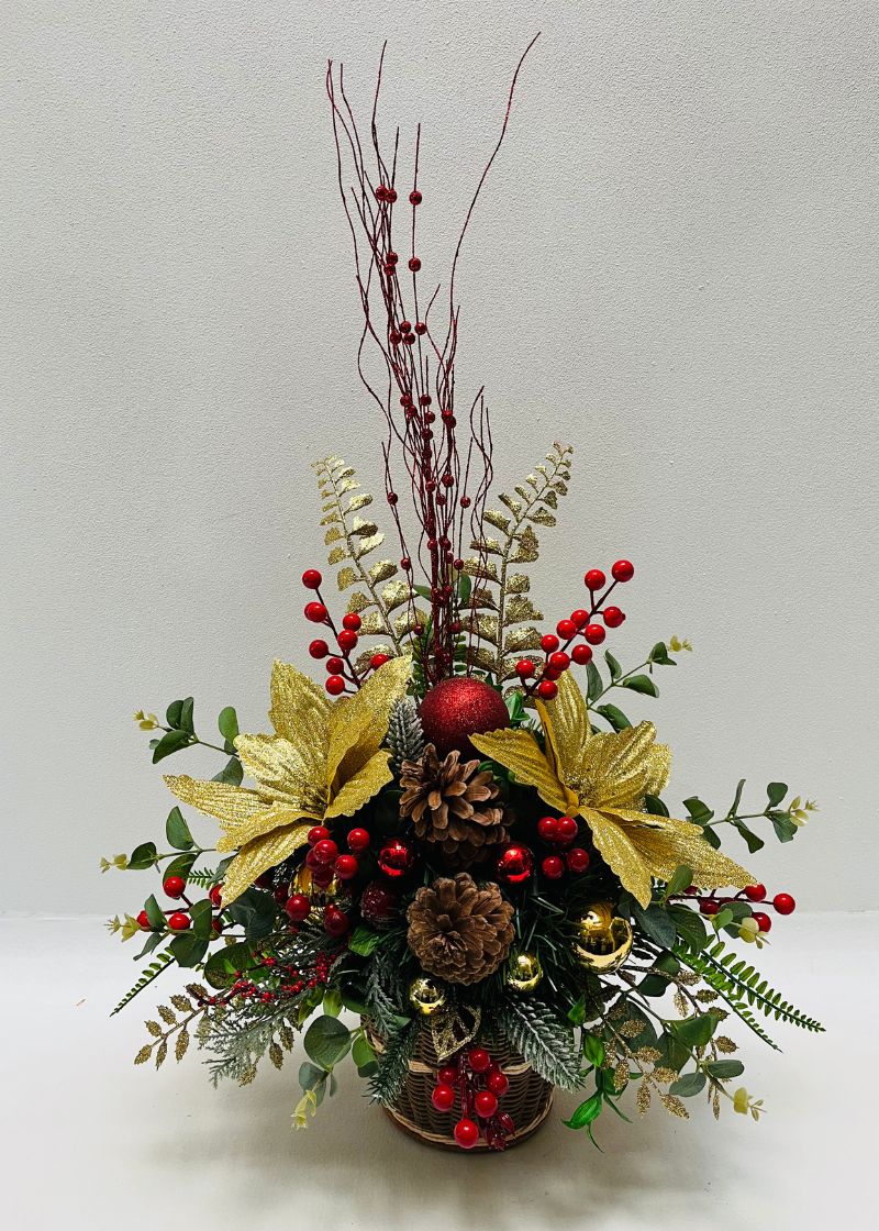 Arreglo floral de navidad 06