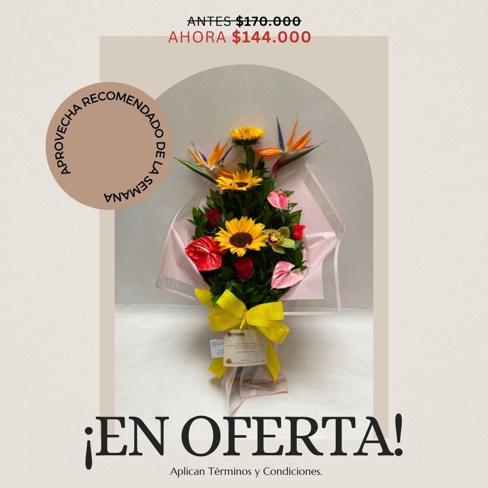 Oferta semana 20-26 de julio- Floristeria Jacqueline Medellin